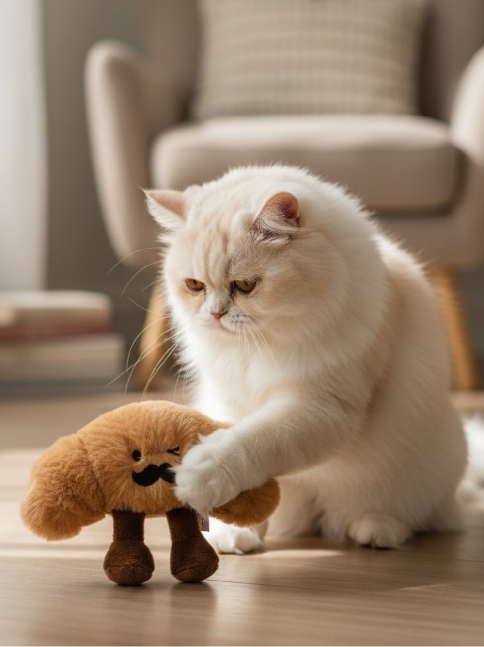 HOST PICK Monsieur Croissant Boots & Barkley Catnip swat & chase Cat Toy NEW - Picture 6 of 8